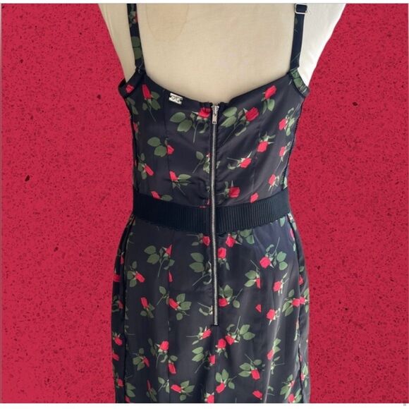 For Love & Lemons Rose Bustier Mini Dress – NWT Size Medium 🌹🖤 - Picture 7 of 9